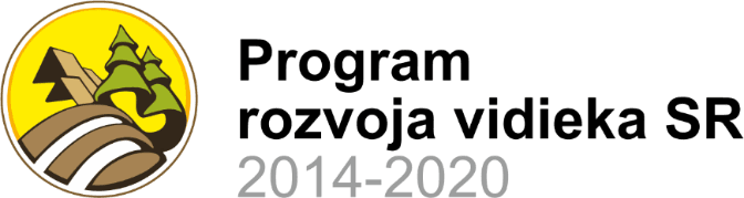 Logo Program rozvoja vidieka SR 2014 – 2020
